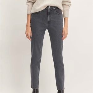 Everlane The Cheeky Jean Washed Black Sz 29